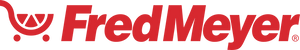 Fred Meyer logo with red text and shopping cart icon
