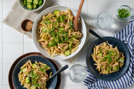 Miso Chicken Penne Pasta Salad