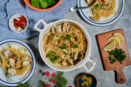 Spicy Spaghetti with Clams