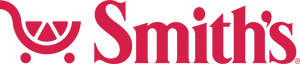 Smith's logo with a red shopping cart icon and 'Smith's' text.