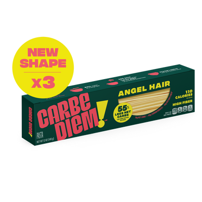 Image#1 green box of angel hair pasta, front view