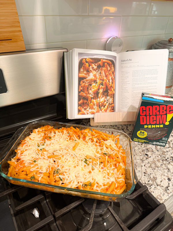 How to bake ziti using Carbe Diem penne pasta video