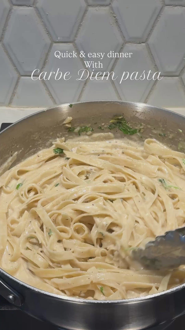 Fettuccine pasta dinner how to video