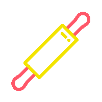 icon showing rolling pin